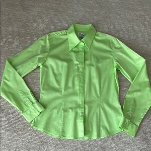 Lime Green Collared Shirt